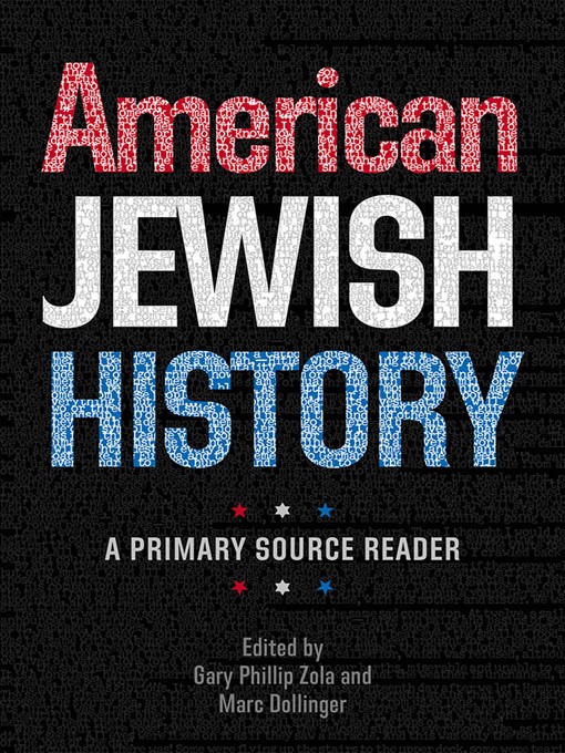 Title details for American Jewish History by Gary Phillip Zola - Available